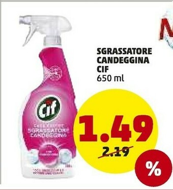 Cif Sgrassatore Candeggina