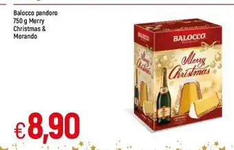 Famila Balocco pandoro 750 g Merry Christmas & Morando offerta
