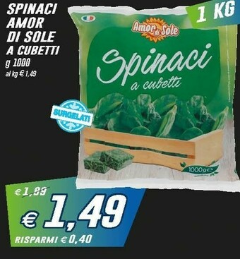 Prix Quality Sole Spinaci offerta