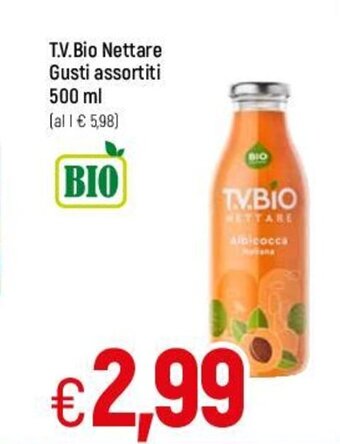T.V. Bio Nettare Gusti assortiti 500 ml