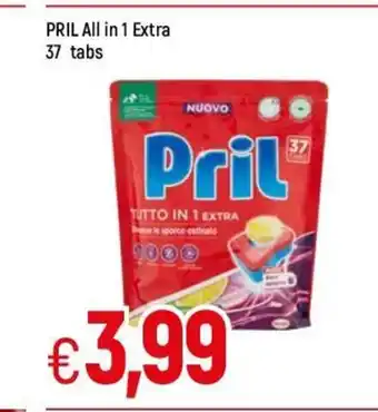 Famila Pril All in 1 Extra 37 tabs offerta
