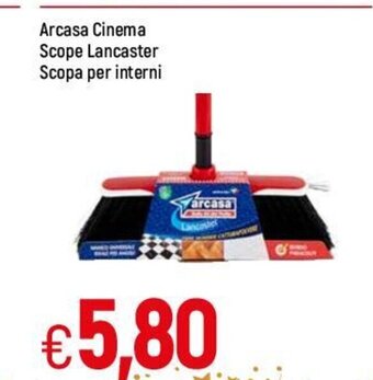 Famila Arcasa Cinema Scope Lancaster Scopa per interni offerta