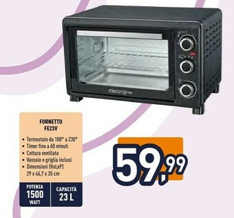 Unieuro Forno elettrico offerta