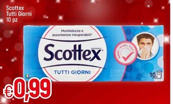 Famila Scottex Tutti Giorni 10 pz offerta