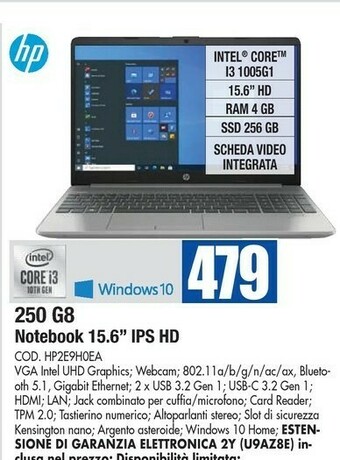 Wellcome HP acer aspire offerta