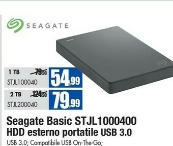Wellcome Seagate Hard disk offerta