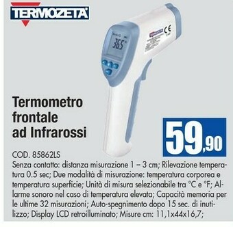 Wellcome Termozeta Termometro offerta