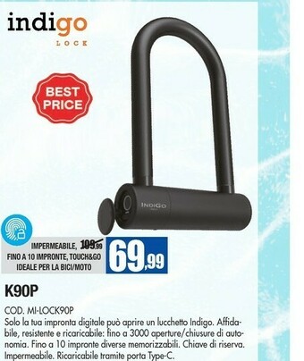 Wellcome Indigo Zaino offerta