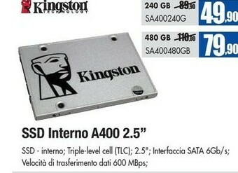 Wellcome Hard disk ssd offerta