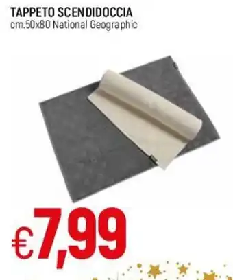 Famila Tappeto Scendidoccia cm.50x80 National Geographic offerta