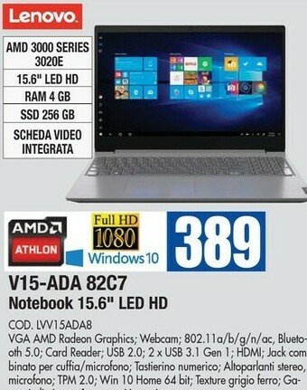 Wellcome Lenovo acer aspire offerta