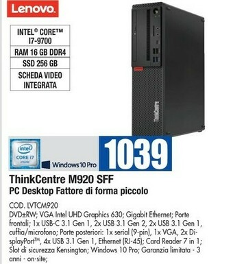 Wellcome Lenovo acer aspire offerta