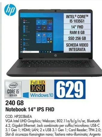 Wellcome HP acer aspire offerta