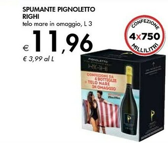 Bennet Righi Spumante Pignoletto offerta