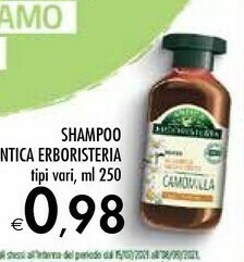 Bennet Antica Erboristeria Shampoo offerta