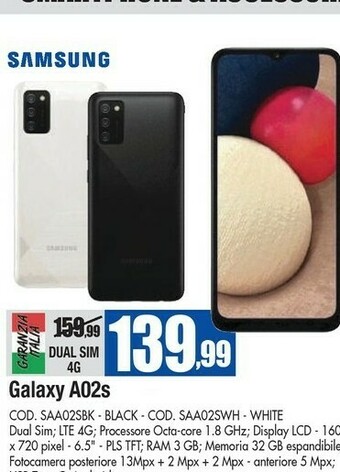 Wellcome Samsung Galaxy offerta