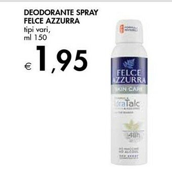 Bennet Felce Azzurra Deodorante Spray offerta