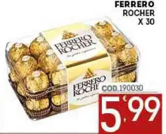 Eurocash Ferrero Rocher x 30 offerta