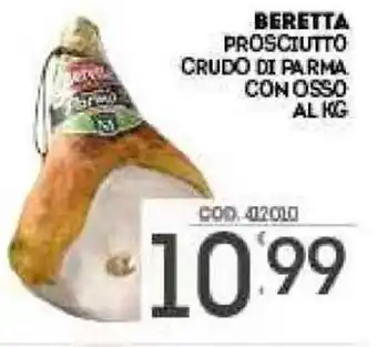 Eurocash Beretta Prosciutto Crudo di Parma Con Osso offerta