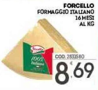 Eurocash Forcello Formaggio Italiano 16 Mesi offerta