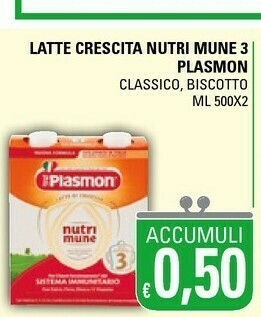 Basko Plasmon Latte per neonati offerta