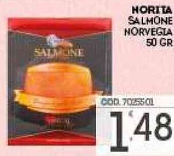 Eurocash Norita Salmone Norvegia 50 gr offerta