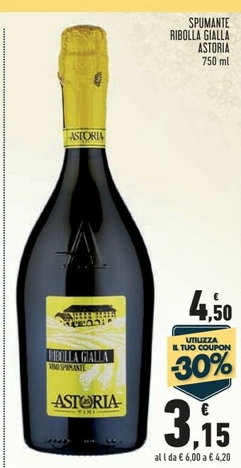 Conad Superstore Astoria Spumante Ribolla Gialla offerta