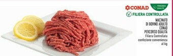 Conad Superstore Macinato Di Bovino Adulto Percorso Qualita offerta