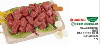 Conad Superstore Spezzatino Di Bovino Adulto Percorso Qualita offerta