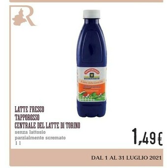 Conad Superstore Centrale del latte di torino Centrale Del Latte Di Torino - Il Latte Della Centrale Intero Tapporosso 1000 G(ml) offerta