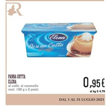 Conad Superstore Elena - Panna Cotta Al Caffè 200 G(ml) offerta