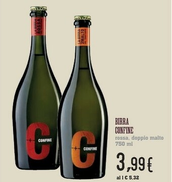 Conad Superstore Birra Confine Rossa offerta