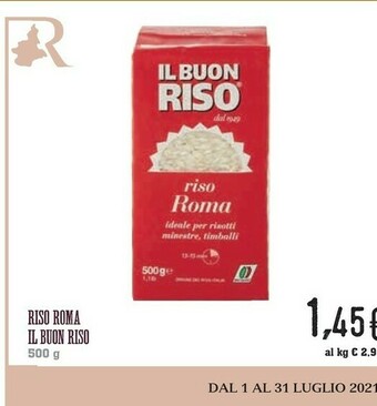 Conad Superstore Il buon riso Riso Superfino Roma 500 G(ml) offerta
