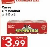 Despar Simmenthal Carne in scatola offerta