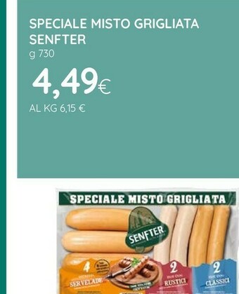 Ekom Senfter Wurstel offerta