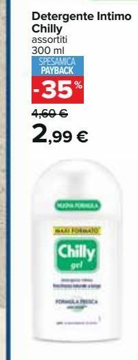 Carrefour Iper Detergente intimo chilly offerta
