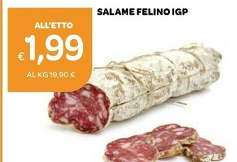 Ekom Salame Felino IGP offerta