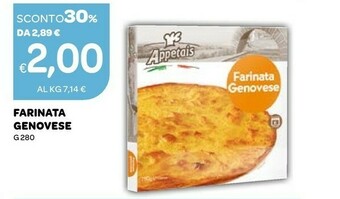 Ekom Appetais Farina offerta