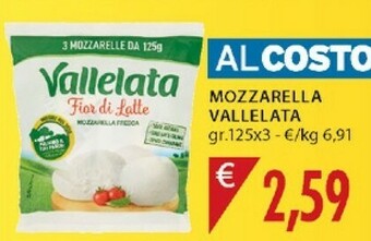 Mercatò Vallelata Mozzarella Fiordilatte offerta