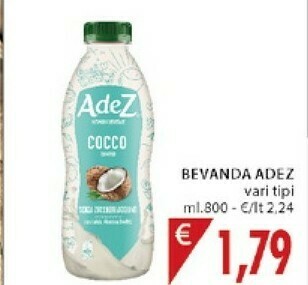 Mercatò Adez Bevanda Vegetale Cereali, Avena, Riso E Un Tocco Di Quinoa 800 G(ml) offerta