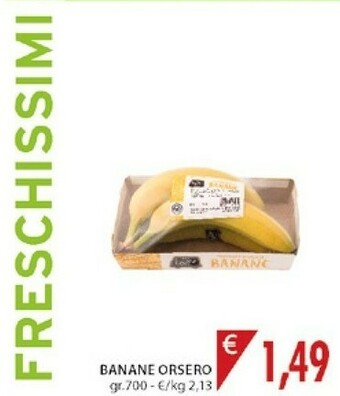 Mercatò F.lli Orsero - Banane Cavendish offerta