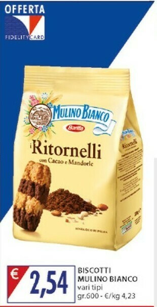 Mercatò Mulino Bianco Biscotti offerta