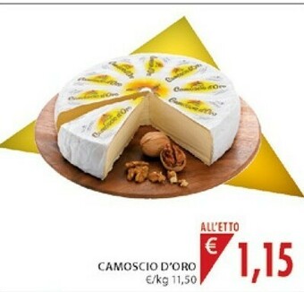Mercatò Camoscio d'Oro Formaggio offerta