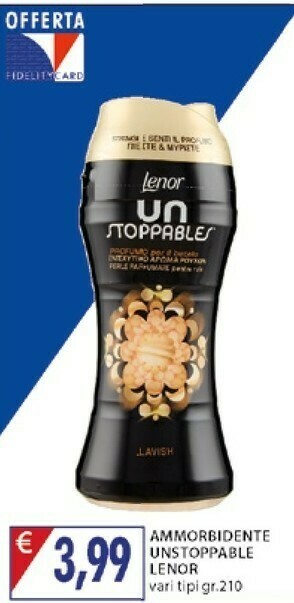 Mercatò Lenor Ammorbidente Unstoppable offerta