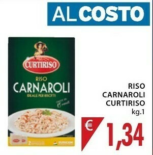 Mercatò Curtiriso - Riso Carnaroli 1000 G(ml) offerta