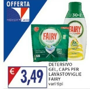 Mercatò Fairy Caps Per Lavastoviglie offerta