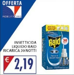 Mercatò Raid Insetticida Liquido offerta