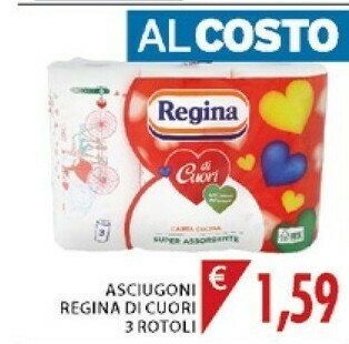 Mercatò Regina Asciugoni Di Cuori offerta