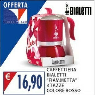 Bialetti Fiammetta 3 Tazze Fluo Lime