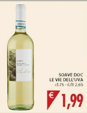 Mercatò Le Vie Dell'Uva Soave DOC offerta
